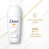 Dove Women Antiperspirant Deodorant Roll on Powder 50ml