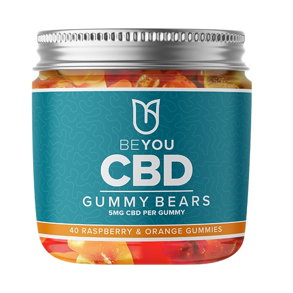 Be You Gummy Bears Mixed Fruit Flavour 5mg 40 units