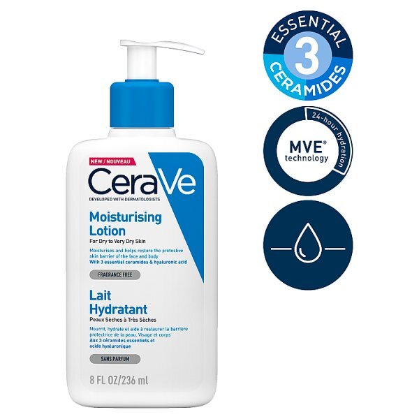 CeraVe Moisturising Lotion For Dry to Very Dry Skin 236ml