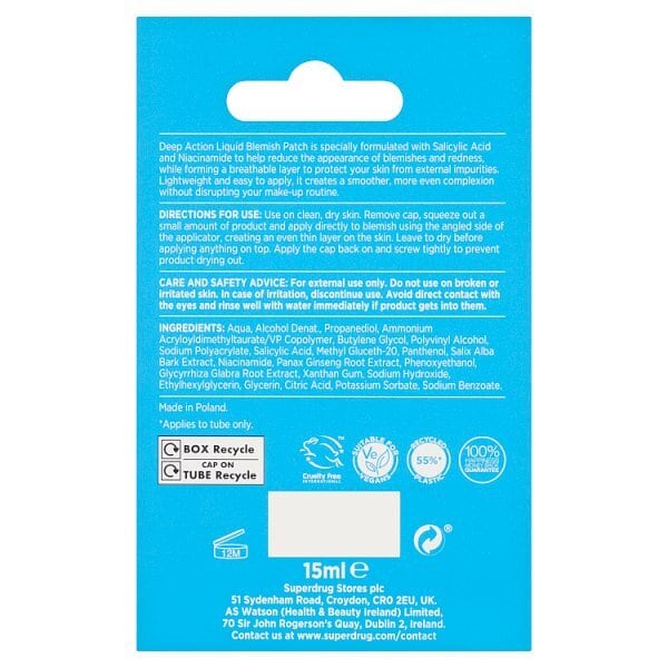 Deep Action Liquid Blemish Patches