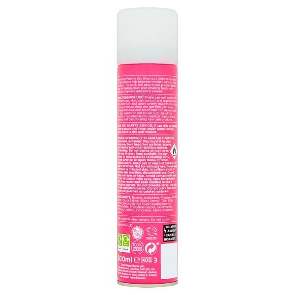 Superdrug Dry Shampoo Volume 300ml