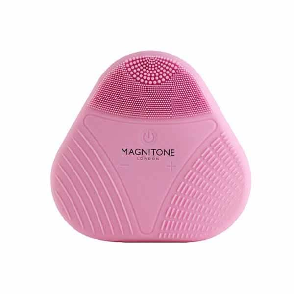 MAGNITONE XOXO SoftTouch Silicone Cleansing Brush Pink