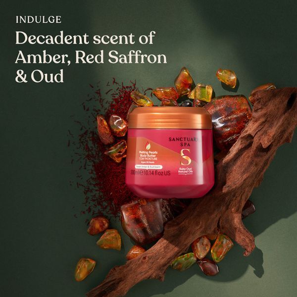 Sanctuary Spa Ruby Oud Melting Pearl Body Butter 300Ml