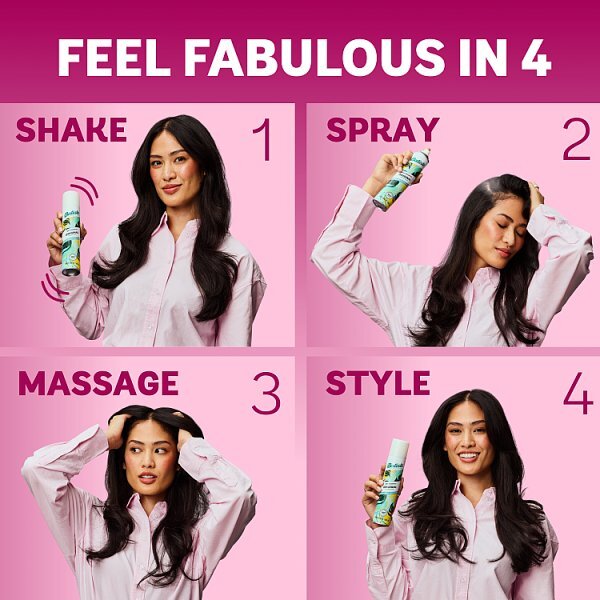 Batiste Dry Shampoo Floral & Flirty Blush 200ml