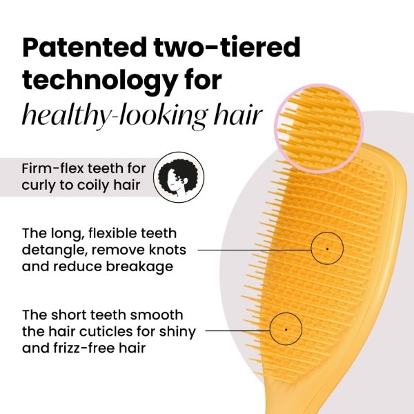 Tangle Teezer Large Ultimate Detangler Fine Yellow