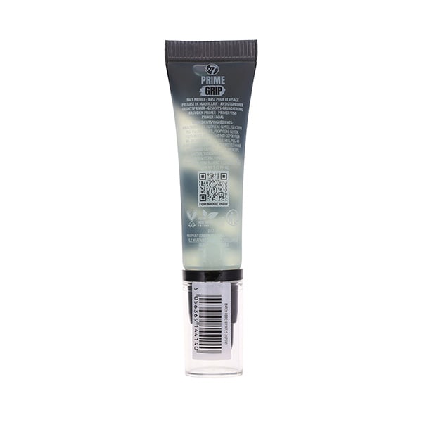 W7 Prime Grip Face Primer (Green) - Travel Size 10Ml