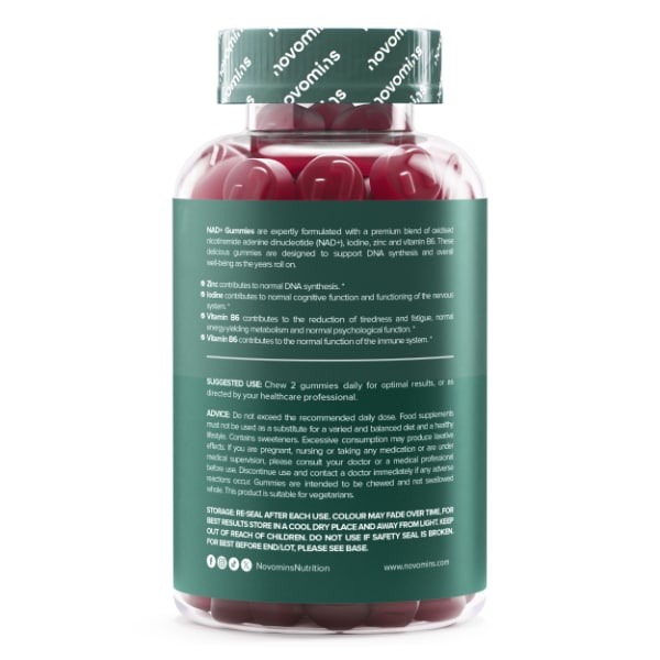 Novomins Nad+ Gummy 60