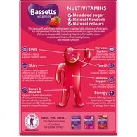 Bassetts Vitamins Multivitamins Strawberry 3-6 Years 60s