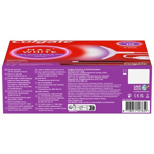 Colgate Max White LED Whitening Kit