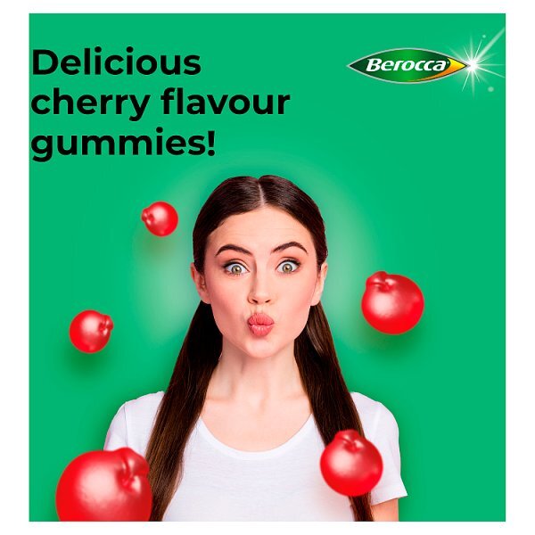 Berocca Multi-Action Cherry Flavour 60 Gummies