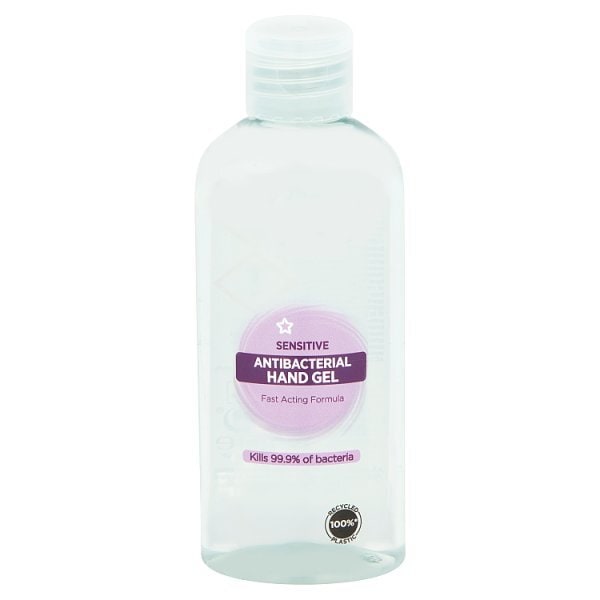 Superdrug Sensitive Antibacterial Hand Sanitizer Gel 100ml
