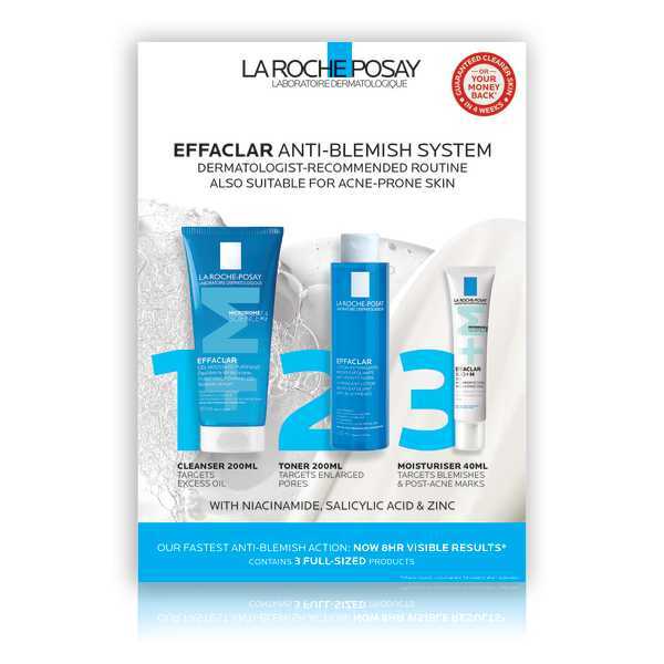 La Roche-Posay Effaclar Anti-Blemish 3-Step Kit