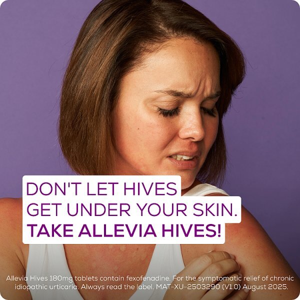Allevia Hives 180Mg 15 Pack