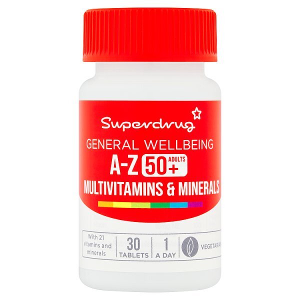 Superdrug A-z Multi-vitamin 50+ 30s
