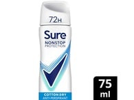 Sure Compressed Anti-Perspirant Aerosol Cotton Dry 75ml