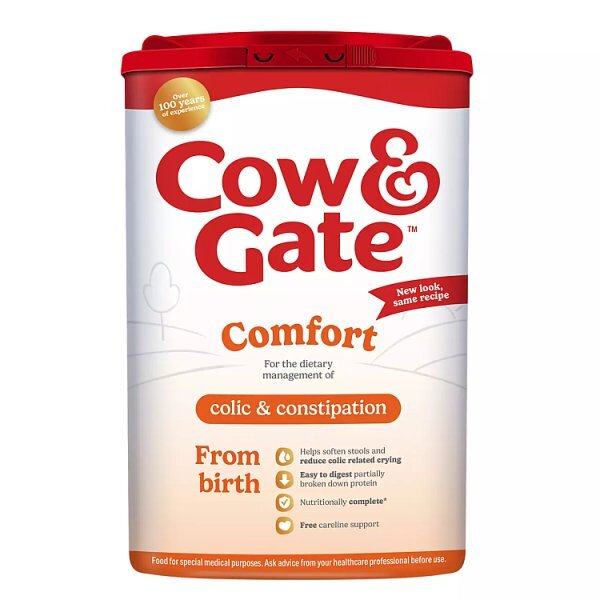 Cow & Gate Comfort Milk Powder From Birth 800g