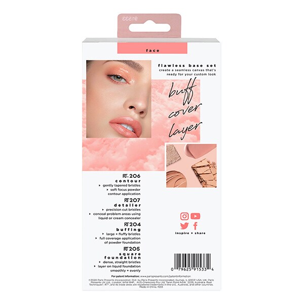 Real Techniques Flawless Base Makeup Brush Set