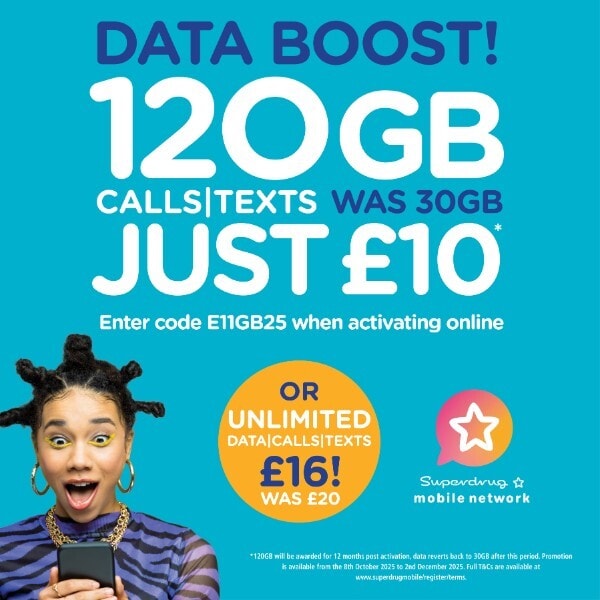 Superdrug Mobile SIM card
