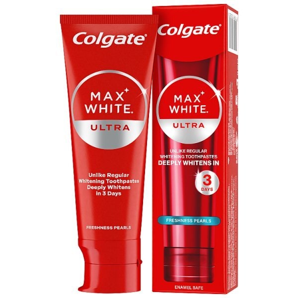 Colgate Max Ultra Fresh Pearls Whitening Toothpaste 75Ml