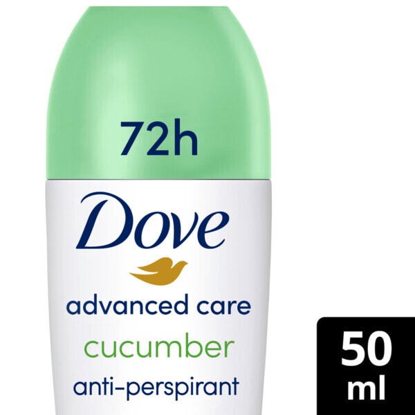 Dove Advanced Antiperspirant Deodorant Roll on Cucumber 50ml