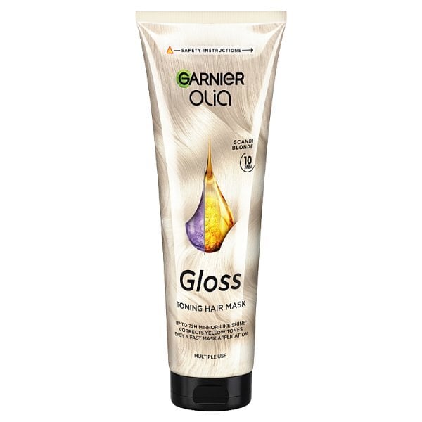 Garnier Olia Gloss 10 Min Hair Mask, Scandi Blonde Toner