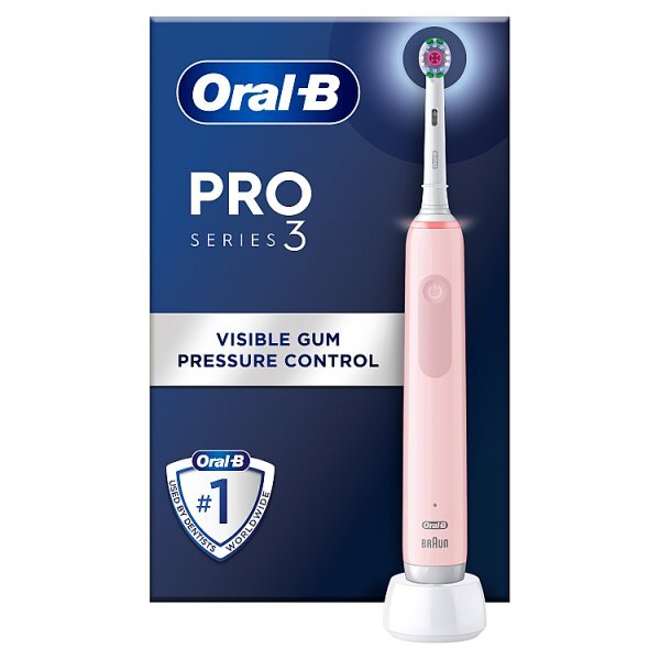 Oral-B Pro 3 Pink Electric Toothbrush