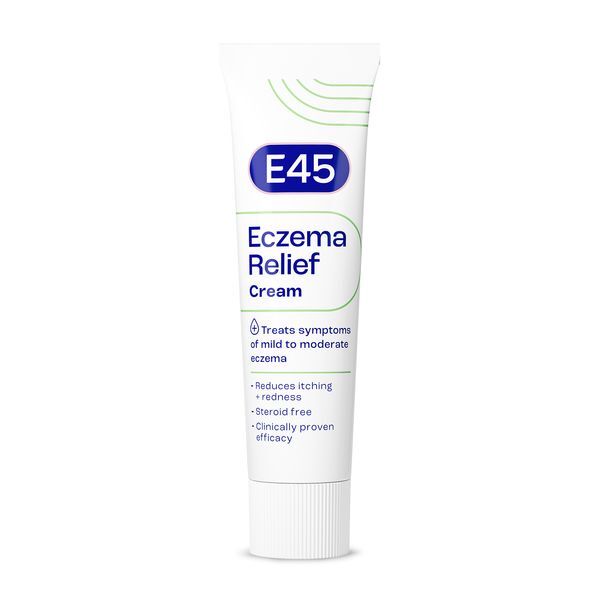 E45 Eczema Relief Emollient Cream To Repair & Soothe 60Ml