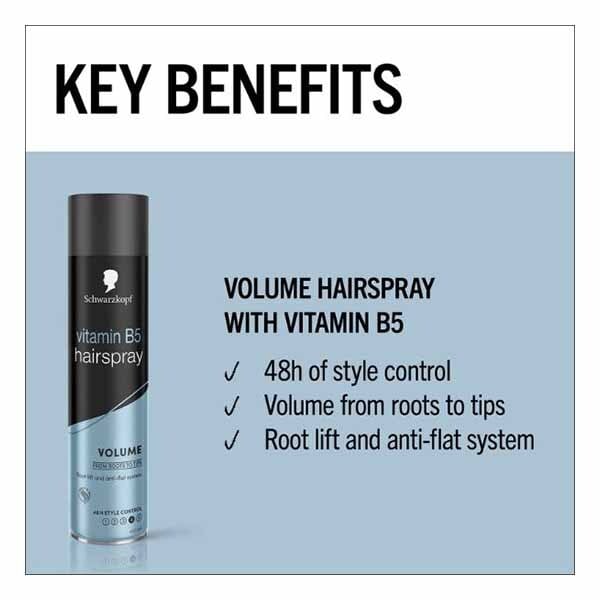 Schwarzkopf Volume Lift Hairspray 400Ml