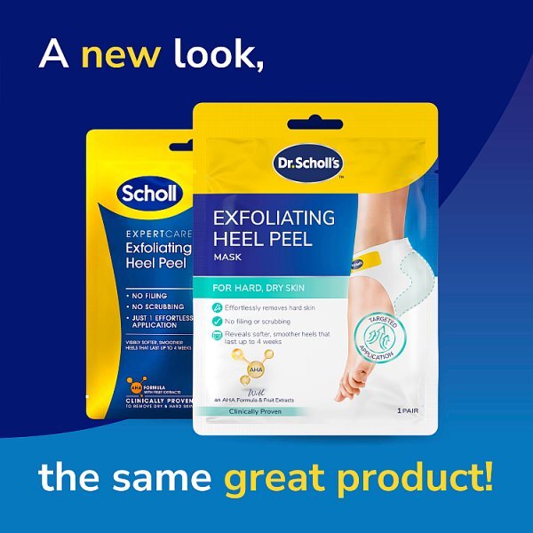 Scholl Exfoliating Heel Peel Foot Mask