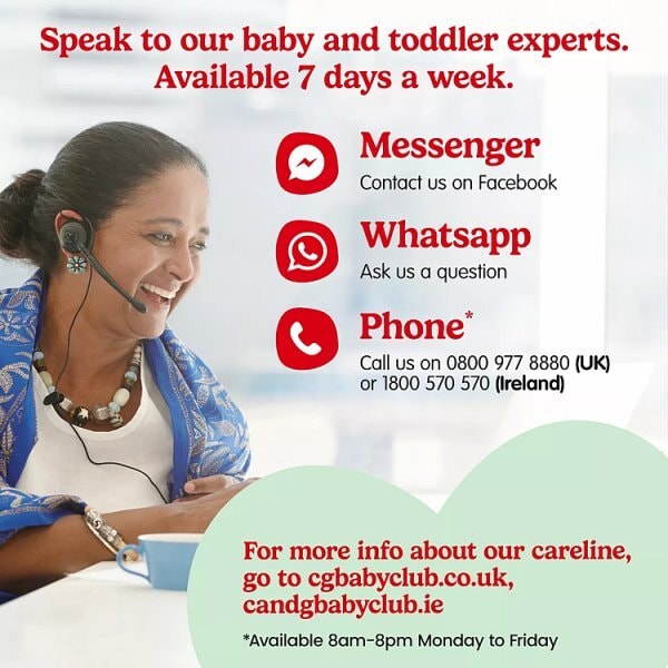 Cow & Gate 1 First Baby Milk Formula Powder from Birth 800g