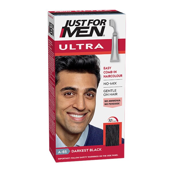 Just For Men Ultra Hair Colour  A65 Darkest Black