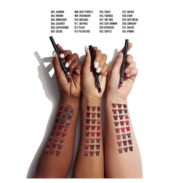 NYX Professional Makeup Slim Lip Pencil Shade Espresso