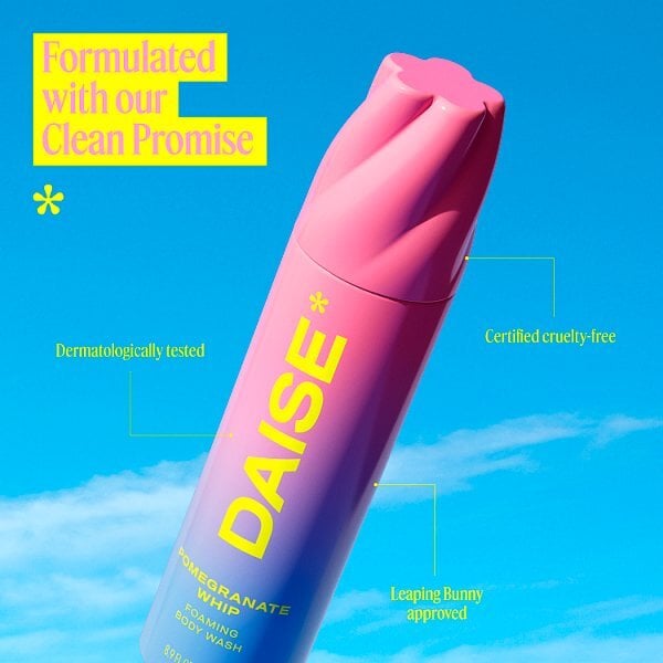 Daise Foaming Body Wash Pomegranate 265 Ml