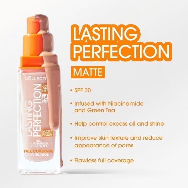 Lasting Perfection Matte Foundation 14W Caramel Warm