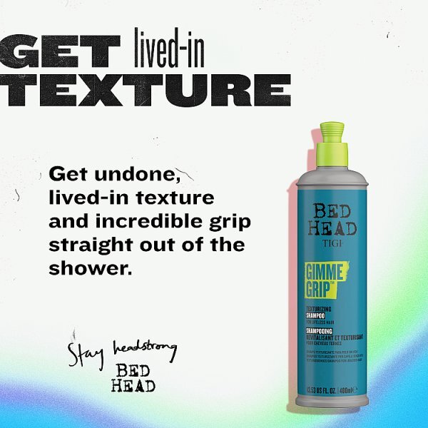 TIGI Gimme Grip Texturising Shampoo 400ml