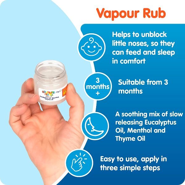 Snufflebabe Vapour Rub 35G