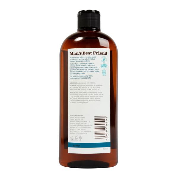 DNR Bulldog Peppermint and Eucalyptus Shower Gel 500ml