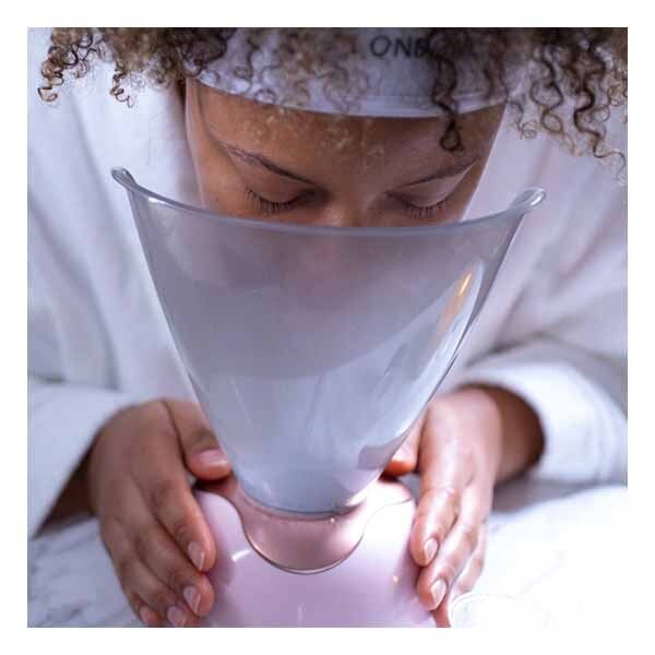 MAGNITONE SteamAhead Hydrating Facial Micro Steamer Pink