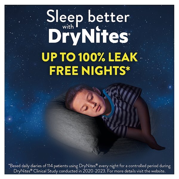 Huggies DryNites 4-7 Years Boy's Pyjama Pants x 10
