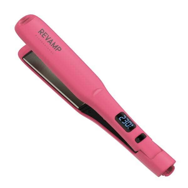 Revamp Progloss Wide Ultra Shine Straightener - Pink Power