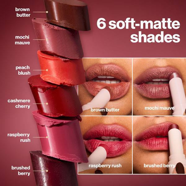 Max Factor Mellow Blur Lipstick, Raspberry Rush