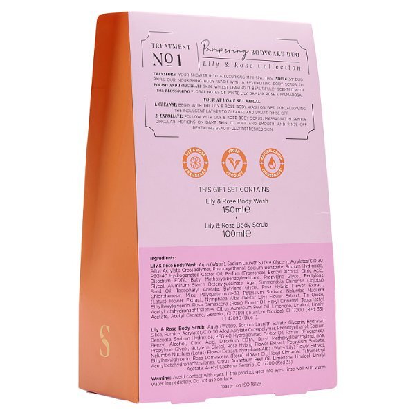 Sanctuary Spa Lily & Rose Blissful Body Care Collection