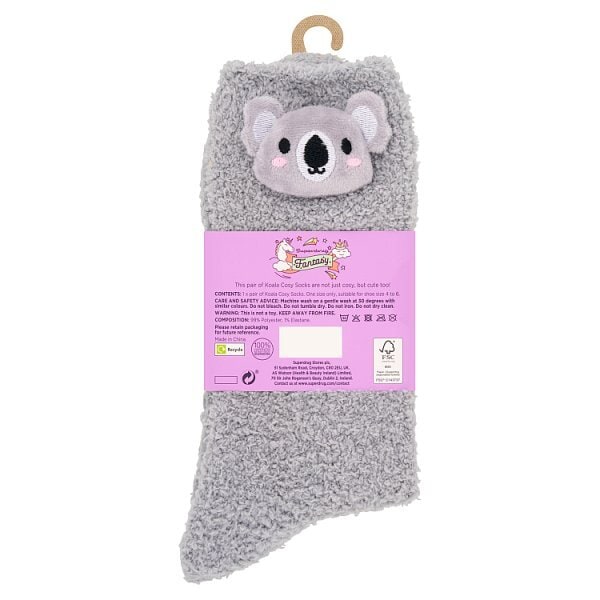 Superdrug Fantasy Koala Character Socks