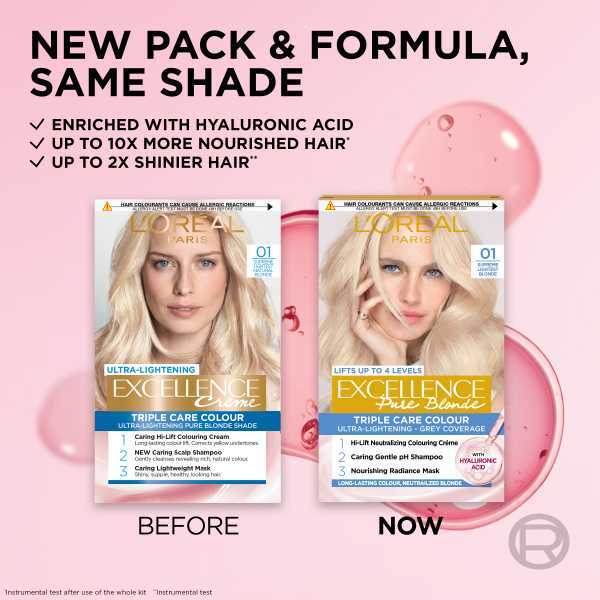 L'Oréal Excellence Pure Blonde 1 Supreme Lightest Blonde