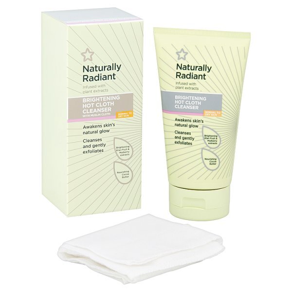 Superdrug Naturally Radiant Hot Cloth Face Cleanser 150ml