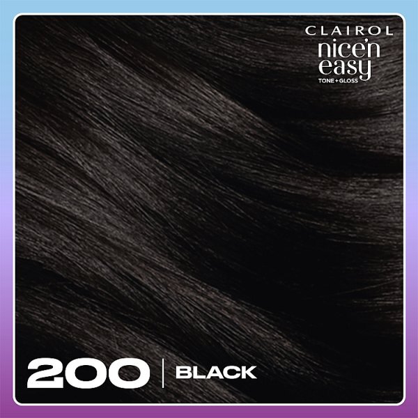 Clairol Nice'n Easy Zero Ammonia Hair Dye - Black