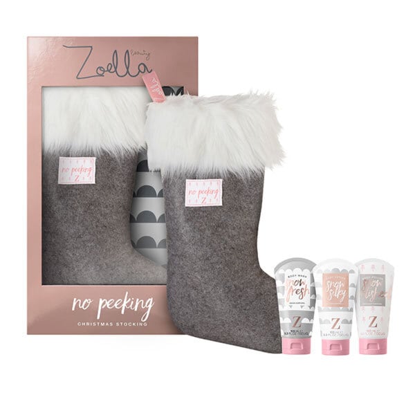 DNR Zoella Snowella No Peeking Christmas Stocking Body Gift Set