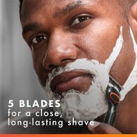 Gillette Fusion5 Men’s Razor Blade Refills, 4 Count