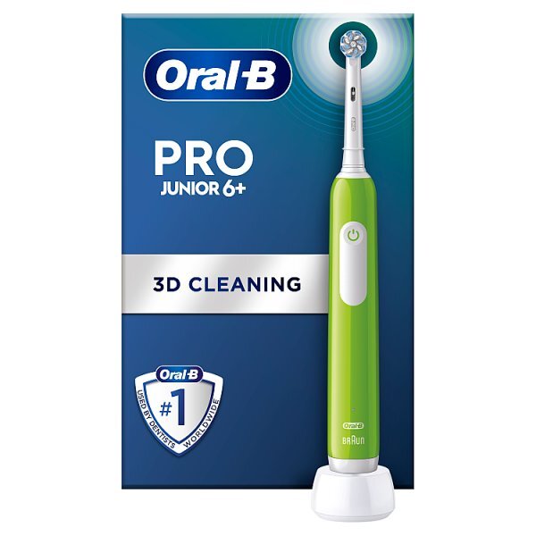 Oral-B Pro Junior 6+ Green Electric Toothbrush