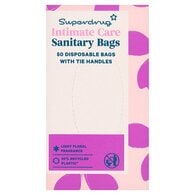 Superdrug Sanitary Bags
